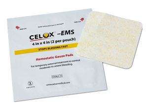 Celox EMS Gauze Pad 4"x4"